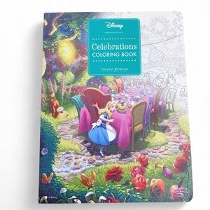 Disney Dreams Collection Thomas Kinkade Studios Celebrations Coloring Book